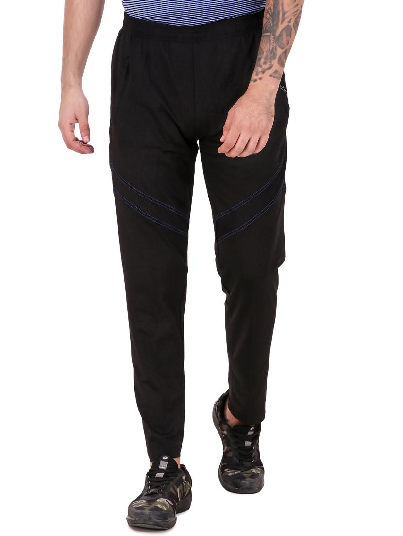 black striped full length track pant - 16752607 - Zoom Image - 1