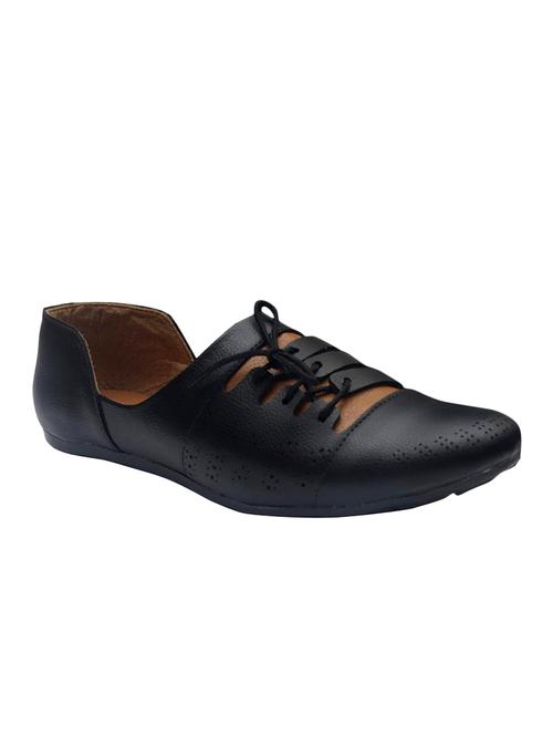 black synthetic lace up shoes - 16752660 - Very Small Image - 1