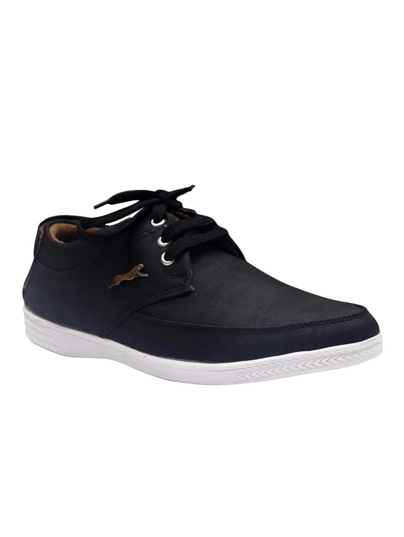 black synthetic lace up shoes - 16752668 - Zoom Image - 1