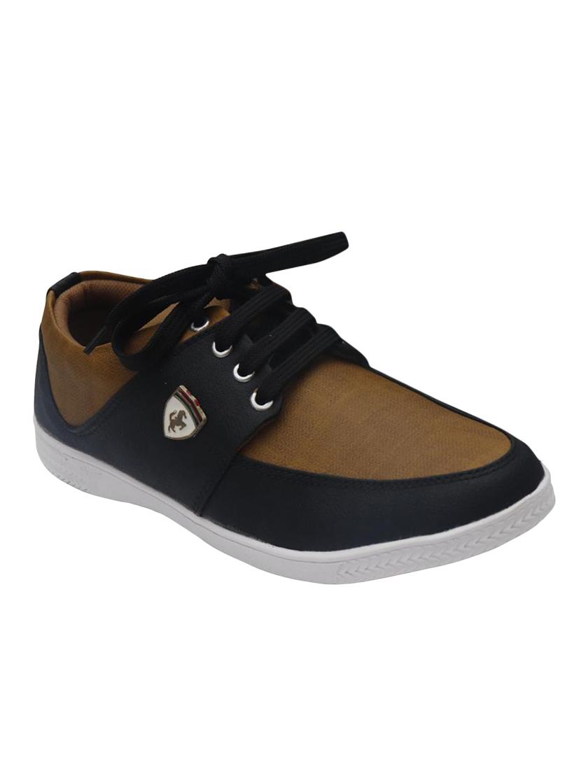 black synthetic lace up shoes - 16752684 - Zoom Image - 1