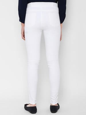 high rise solid jeans - 16752759 - Standard Image - 2