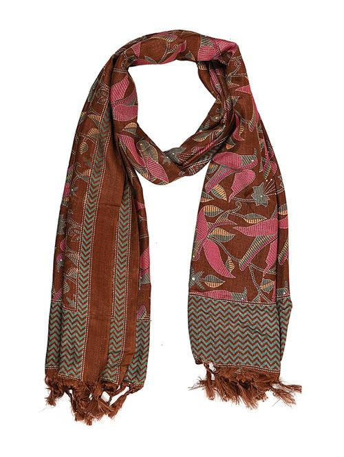 conversational printed dupatta - 16753309 - Standard Image - 1