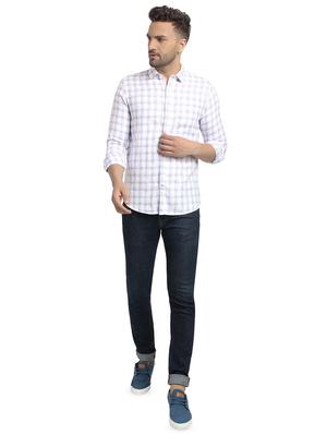 white checkered casual shirt - 16753439 - Standard Image - 4