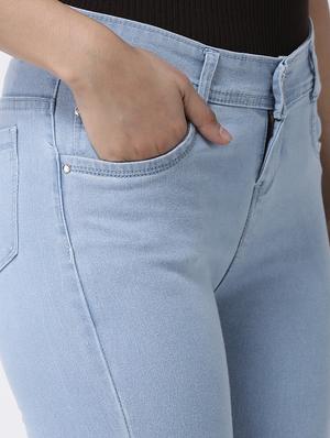 high rise denim jeans - 16753535 - Standard Image - 5