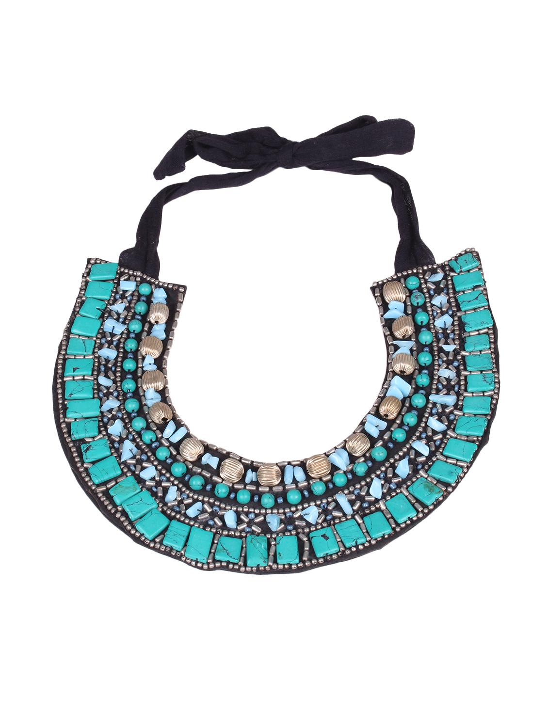 blue choker necklace - 16753714 - Zoom Image - 2