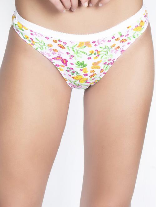 low rise floral bikini panty - 16753880 - Standard Image - 1