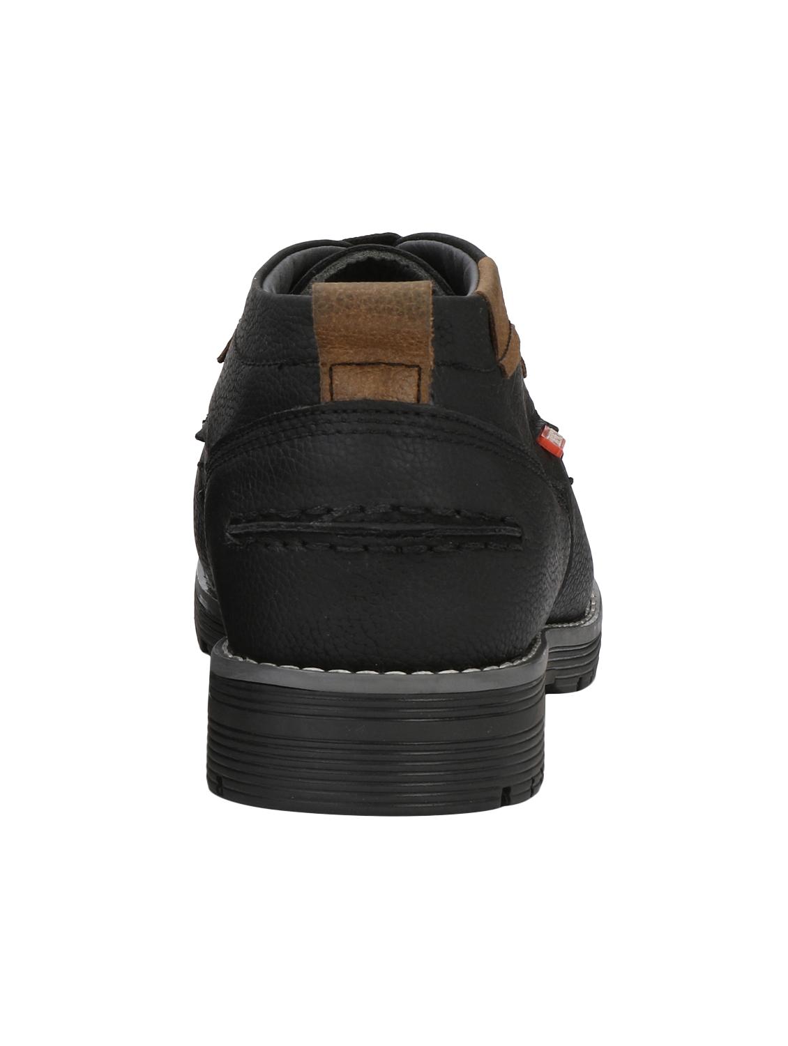 black leatherette low ankle boots - 16753889 - Zoom Image - 3
