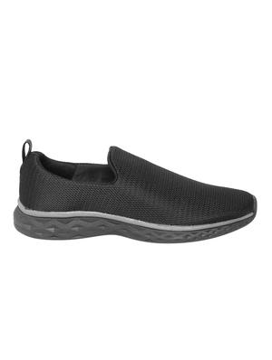 black mesh slipon sport shoes - 16753894 - Standard Image - 2