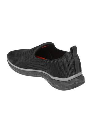 black mesh slipon sport shoes - 16753894 - Standard Image - 3