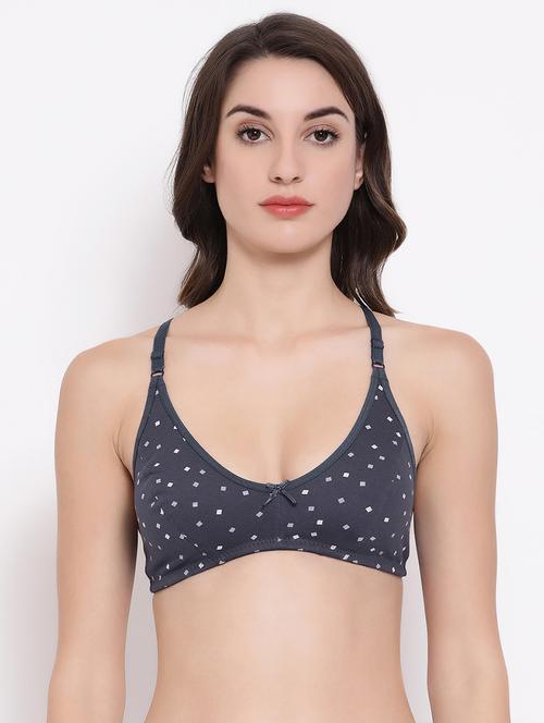 bow patch polka dots t-shirt bra - 16754119 - Standard Image - 1