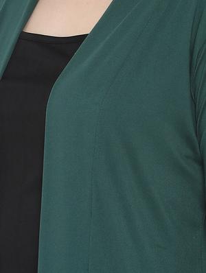 bell sleeved solid shrug - 16754200 - Standard Image - 4