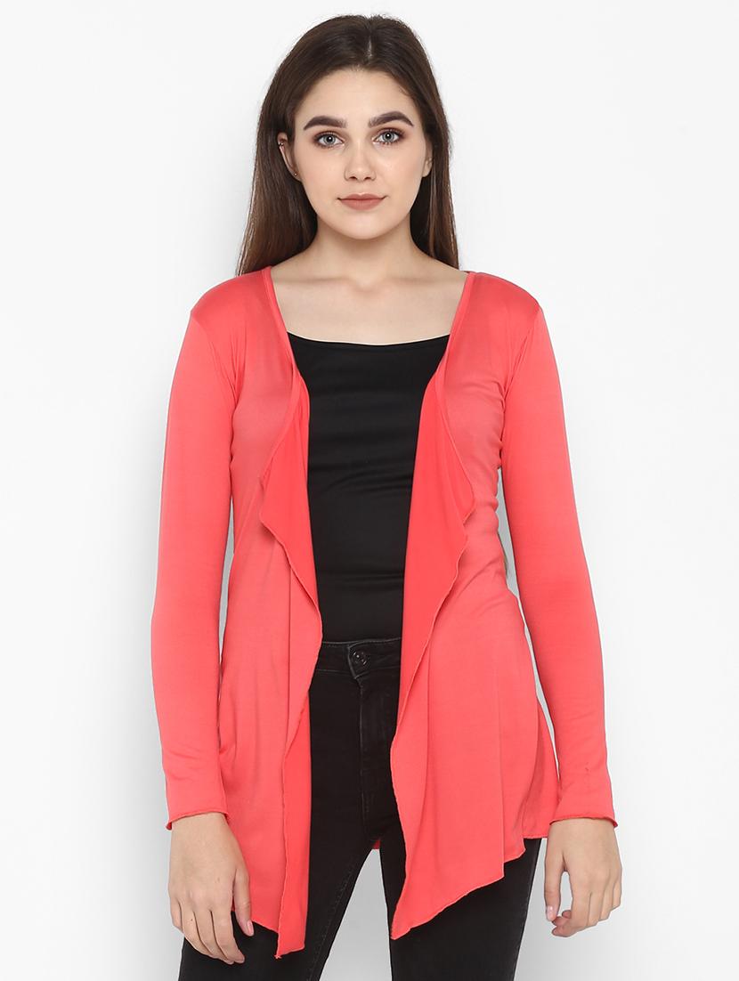 asymmetric hem solid shrug - 16754202 - Zoom Image - 1