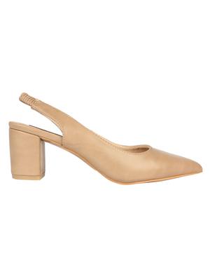 beige back strap sandals - 16754392 - Standard Image - 2