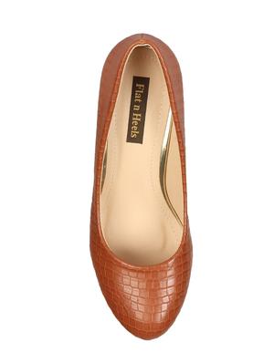 tan slip on pumps - 16754396 - Standard Image - 4