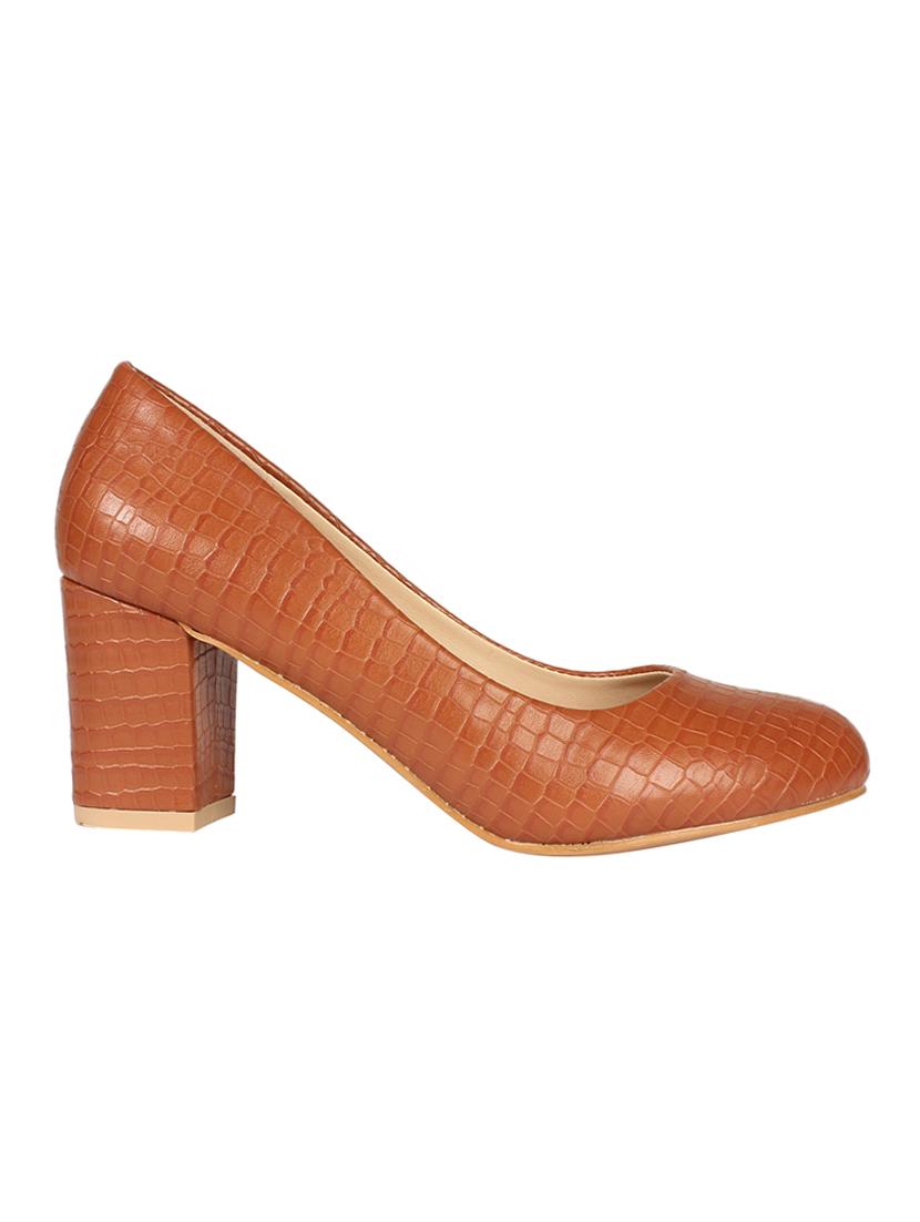 tan slip on pumps - 16754396 - Zoom Image - 2