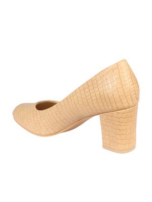 beige slip on pumps - 16754397 - Standard Image - 3