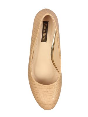 beige slip on pumps - 16754397 - Standard Image - 4