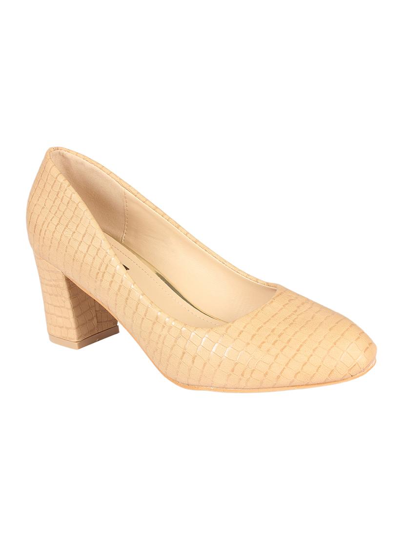beige slip on pumps - 16754397 - Zoom Image - 1