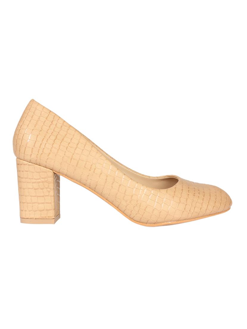 beige slip on pumps - 16754397 - Zoom Image - 2