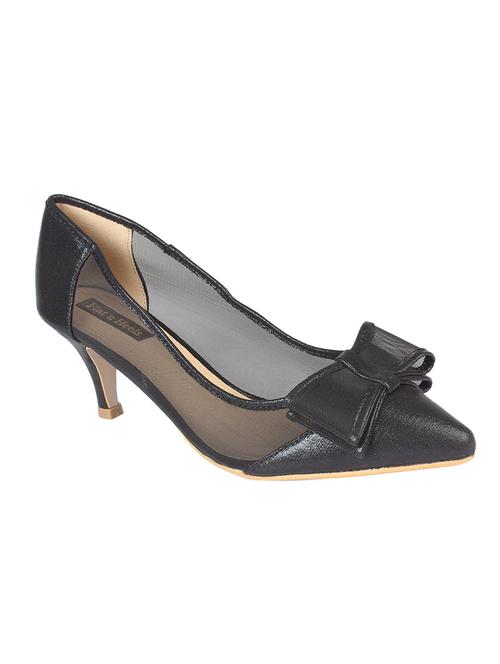 black slip on pumps - 16754399 - Standard Image - 1