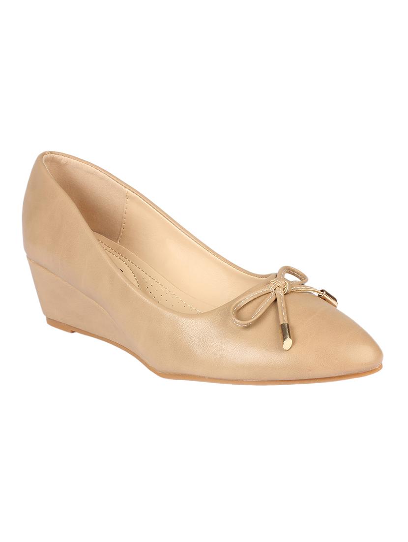 beige slip on wedges - 16754409 - Zoom Image - 1