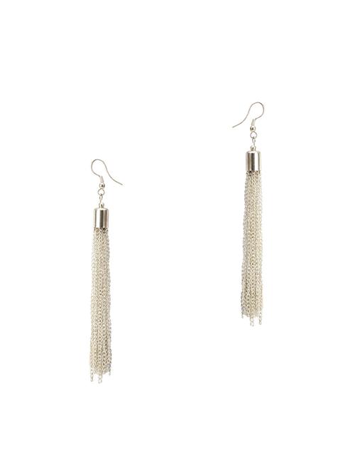 white drop earring - 16754548 - Standard Image - 1