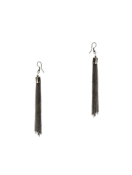 black drop earring - 16754549 - Standard Image - 1