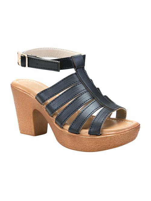 blue back strap sandals - 16755493 - Standard Image - 1