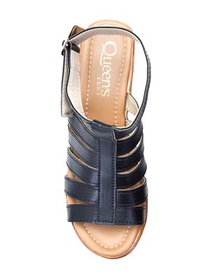 blue back strap sandals - 16755493 - Standard Image - 4