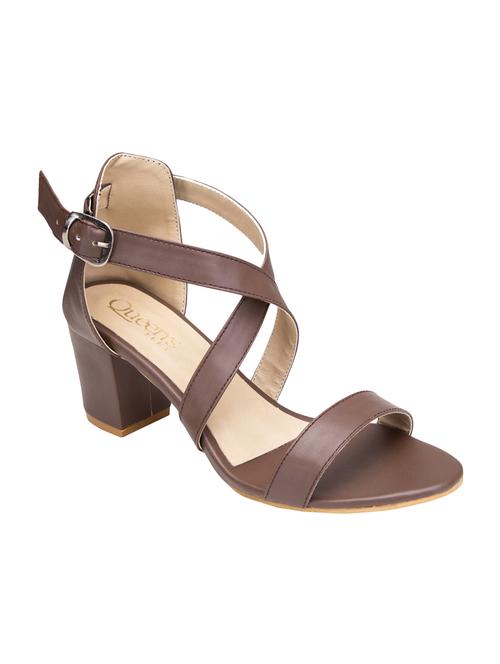 brown closed back sandals - 16755496 - Standard Image - 1