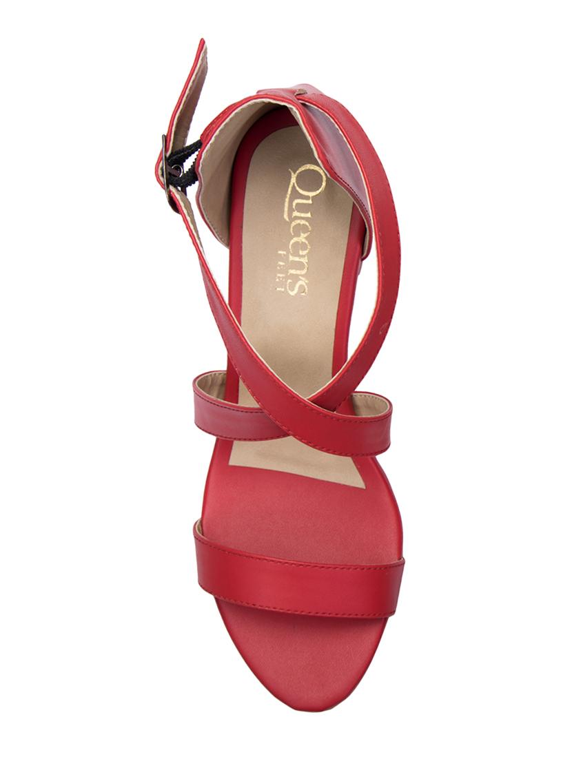 red closed back sandals - 16755497 - Zoom Image - 4