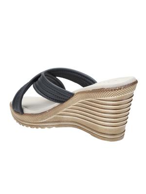 black slip on wedges - 16755513 - Standard Image - 2