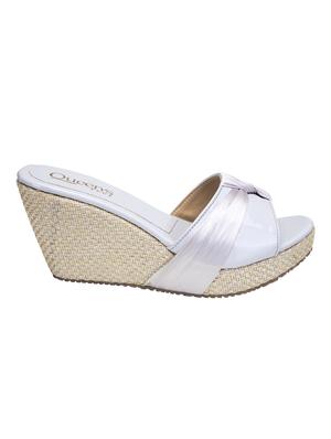 grey slip on wedges - 16755523 - Standard Image - 3