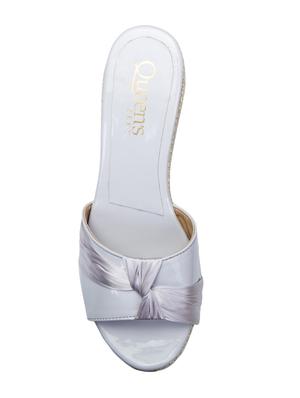 grey slip on wedges - 16755523 - Standard Image - 4