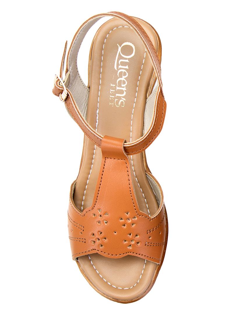 tan back strap sandals - 16755533 - Zoom Image - 4