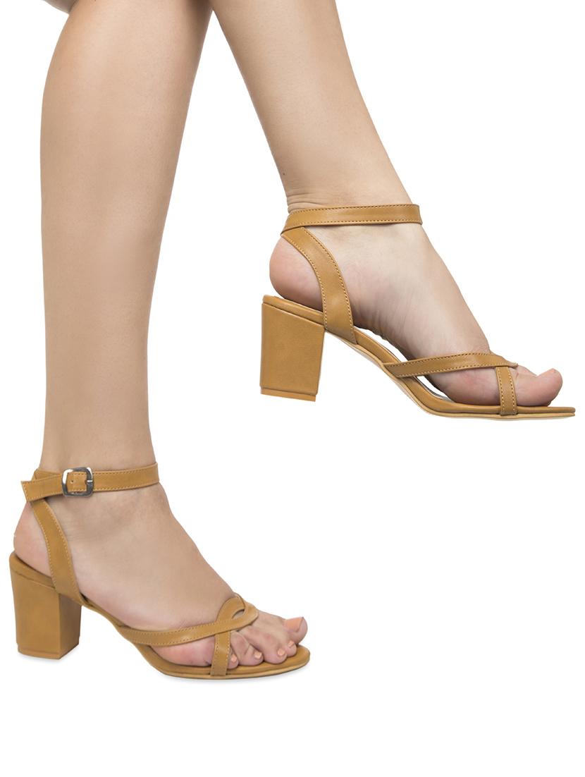 tan back strap sandals - 16755536 - Zoom Image - 5