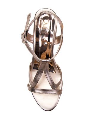 gold back strap sandals - 16755537 - Standard Image - 4