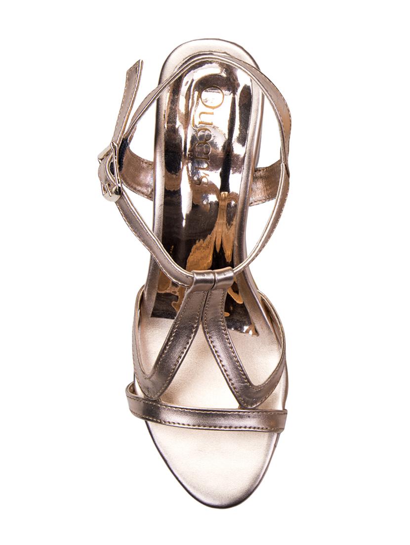 gold back strap sandals - 16755537 - Zoom Image - 4