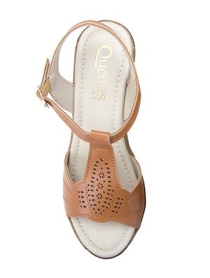 tan back strap wedges - 16755539 - Standard Image - 4