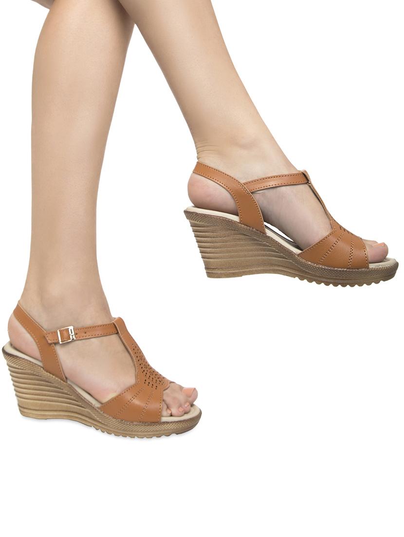 tan back strap wedges - 16755539 - Zoom Image - 5