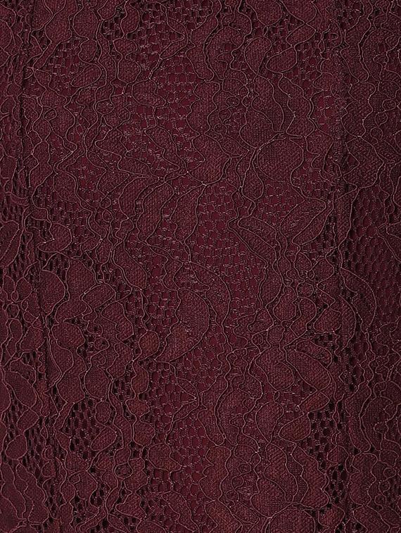 round neck laced a-line dress - 16755570 - Zoom Image - 4