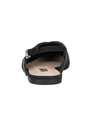 black back strap sandals - 16755614 - Standard Image - 3