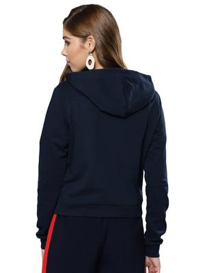 hooded neck solid jacket - 16755870 - Standard Image - 3