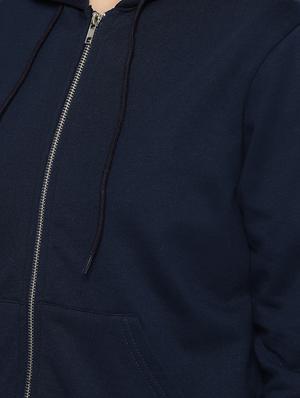 hooded neck solid jacket - 16755870 - Standard Image - 4