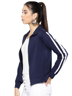 shirt collar varsity jacket - 16755874 - Standard Image - 2