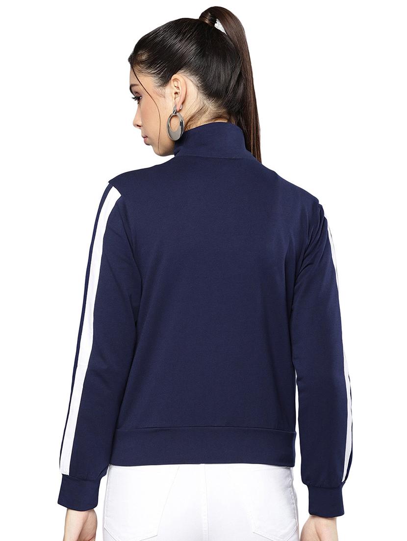 shirt collar varsity jacket - 16755874 - Zoom Image - 3