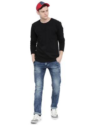 black solid t-shirt - 16756057 - Standard Image - 4