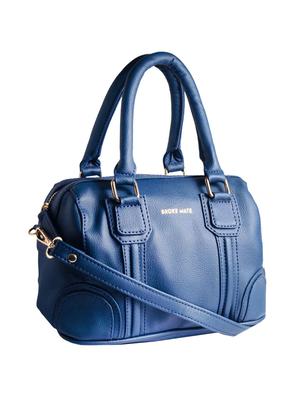 blue leatherette regular sling bag - 16756095 - Standard Image - 4
