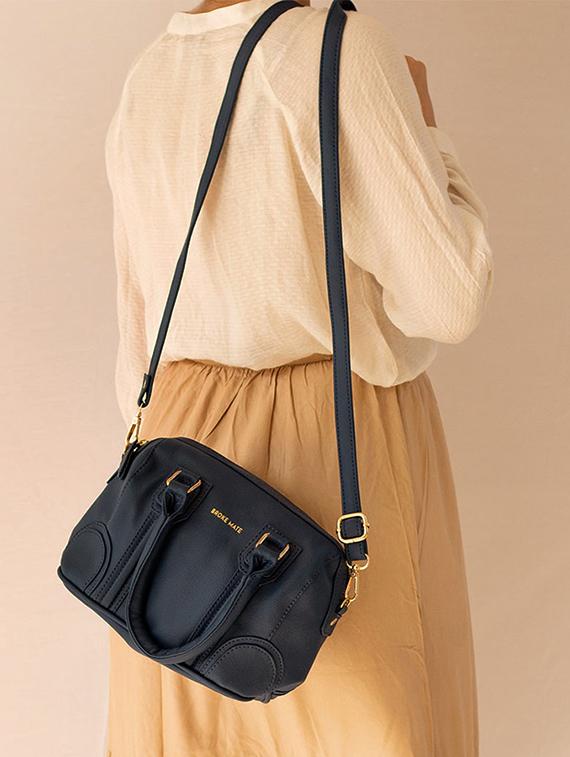 blue leatherette regular sling bag - 16756095 - Zoom Image - 5