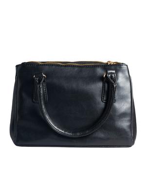 black leatherette regular sling bag - 16756096 - Standard Image - 2